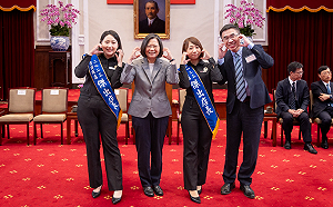 零售、餐飲業營收創新高 蔡英文盼做台灣觀光推手