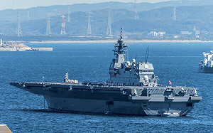 日本海自宣布 「加賀號」航空母艦化改造第一階段結束