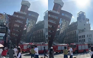 花蓮又一棟大樓倒塌！「天王星大樓」10層樓倒 傷亡不明