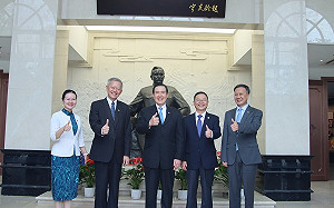 馬英九訪廣東中山大 籲兩岸當局多讓年輕人交流