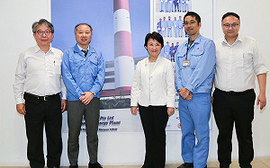 盧秀燕訪星第一站 星國廢棄物再生廠 借鏡改善文山焚化爐