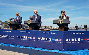 「印太沙皇」承認AUKUS與台海有關？美罕見表態：潛艇計劃將遏止中國犯台