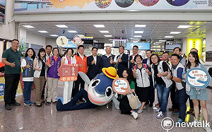 臺南機場喜迎泰國包機首航  黃偉哲開啟臺南國際旅遊新篇章