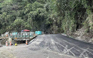 蘇花公路下清水橋路段搶通  每日放行3時段