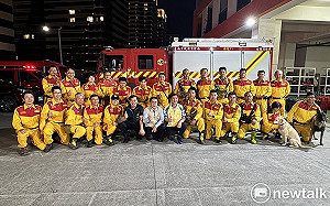 南市搜救隊馳援花蓮任務完成 黃偉哲親自迎接嘉勉隊員