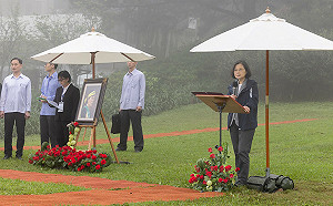 鄭南榕殉道35周年 蔡英文盼將台灣打造成「自由的國度」