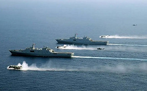 那就一起上吧! 美日菲澳4國南海聯合軍演 解放軍放狠話備戰