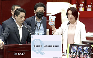 簡舒培批市政「狀況外」贈錄音娃娃 蔣萬安回嗆：妳也可跟自己喊話