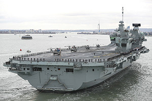 英國航艦打擊群印太部署 「威爾斯親王」3月率多艦啟程