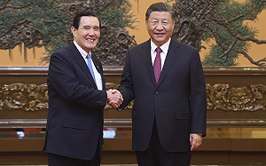 接受外媒專訪稱「中國不會輕易動武」馬英九：國民黨贊成和平統一