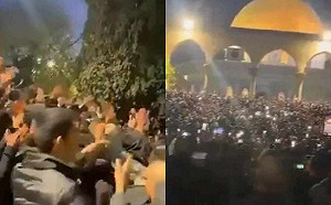 (影) 伊朗331武器狂轟以色列 ! 當地巴勒斯坦人超嗨 聚集街頭慶祝歡呼