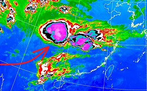 有望迎強降雨？西南渦對流系統現身！鄭明典曝成因