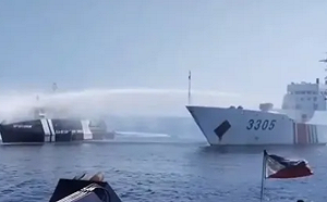  「菲律賓快樂砲」登場! 中國智能水砲曝光 菲國南海挑戰將增加