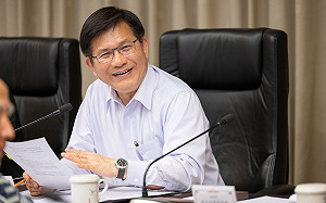 「總統與環團有約」會前會　林佳龍：公私協力加速2050淨零轉型