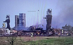 (影) 大爆炸畫面曝光! 俄空軍基地挨轟 5套防空導彈GG了 12戰鬥直升機也受損