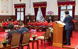 賴清德接見少年志工獎得主　肯定為土地貢獻心力