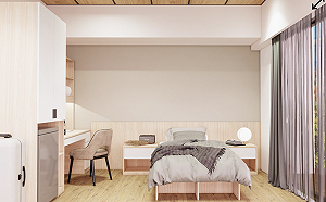 飯店等級！世新高級宿舍每床9萬惹議 校方：滿足多元需求