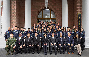蔡英文視導國防安全研究院 肯定台北安全對話