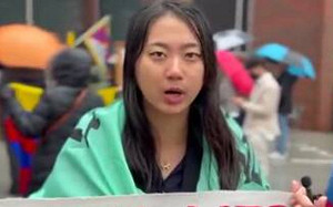 台灣學生吳亭樺哈佛抗議謝鋒遭拖走! 拖人者遭起底是中國學聯主席 