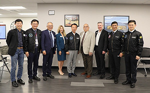 串連台美深度合作！翁章梁見證亞創與UAS Center at SBD 簽署MOU 