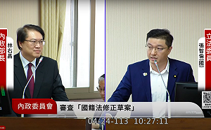 張智倫跳針要求澄清抹黑 林右昌尬笑：找錯對象「黨政分離」 