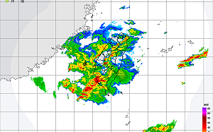 南高屏大雷雨！苗栗以南10縣市局部大雨警報