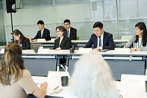 蕭美琴接見美國智庫 李問陪同談中國騷擾馬祖
