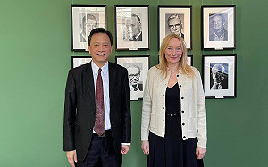 我駐瑞典代表前往瑞典國會演說  呼籲各界支持台灣參與WHO 