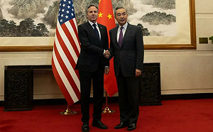 美使館Po布林肯會王毅談話內容｢聽不清x7｣小粉紅氣壞：發個毛啊!