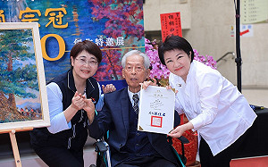 悠遊於手術刀與畫筆間 90歲醫師畫家趙宗冠創作特邀展登場