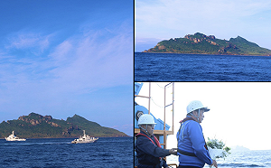 日國會議員登釣魚台 中駐日使館批「侵權挑釁」