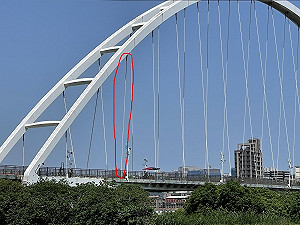 新月橋8處索力值異常 侯友宜:6/3前56條鋼索全數檢測