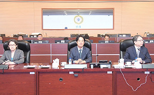 賴清德聽取國安簡報 強調四大和平支柱