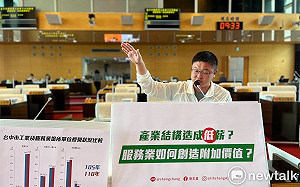 台中工商登記家數快速成長成低薪主因？ 施志昌：缺乏附加價值