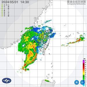 快訊》對流通過中!氣象署發布大雨特報 5縣市警戒