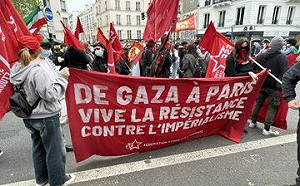 多國勞工五一大遊行 部分衝突民眾遭逮捕