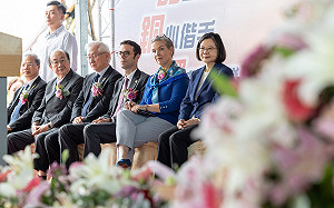 力積電銅鑼廠啟用 蔡英文盼維持台灣半導體優勢、創下個科技榮景