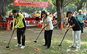第四屆揚英盃全國地面高爾夫球賽  百歲人瑞老當益壯