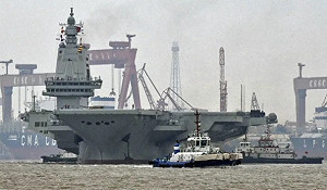 雙倍恐嚇! 除了福建號海試 還有這大艦將下水服役 可做電磁彈射準航母