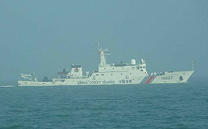 4中國海警船闖金門禁止水域 3海巡巡防艇平行對應拒止