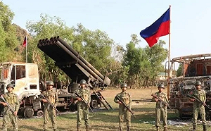 緬甸國防軍快垮了！多個指揮部與據點 都被若開軍佔領