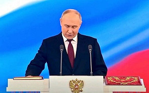 (影) 第五次宣誓就職總統！ 普丁：將以俄羅斯國民的安全利益為優先