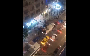 (影) 猶太人再成迫害目標? 伊斯蘭暴徒闖雅典飯店要動私刑 鎮暴警察緊急出動