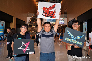 英雄聯盟洲際賽》為見選手粉絲排長龍