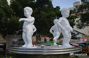 嘉義「榮譽市民」尿尿小童  8日「尿出來了」