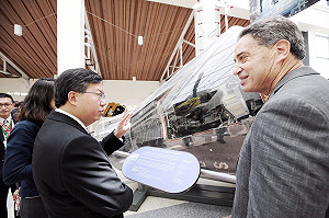 機場捷運有必要  鄭文燦：每日2.5萬人次搭乘