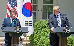 川普提重談貿易協定 文在寅 : 不在共識範圍