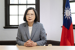 2024哥本哈根民主高峰會 蔡英文、賴清德錄影發表演說