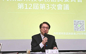 提2大解決方案 林右昌：協助宗教團體組織健全、運作正常