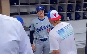 (影)Luis Cruz與大谷相見歡！讚：他是最強球員